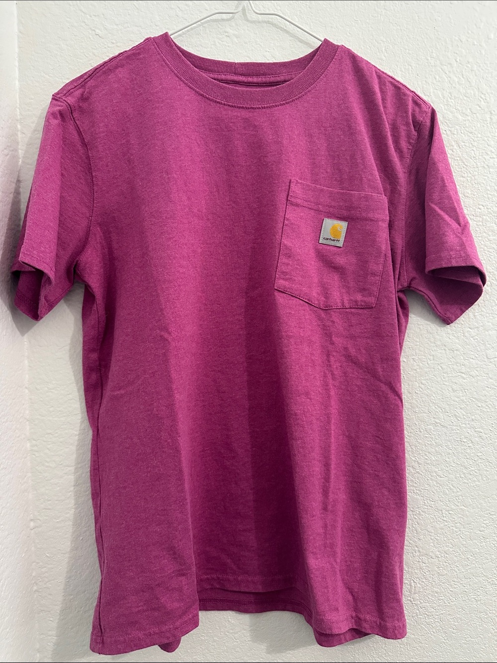 Carhartt Pocket Tee in Raspberry Pink